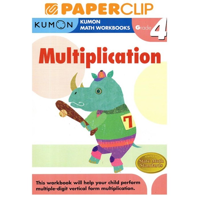 

TERBARU KUMON MULTIPLICATION GRADE 4 PROMO!