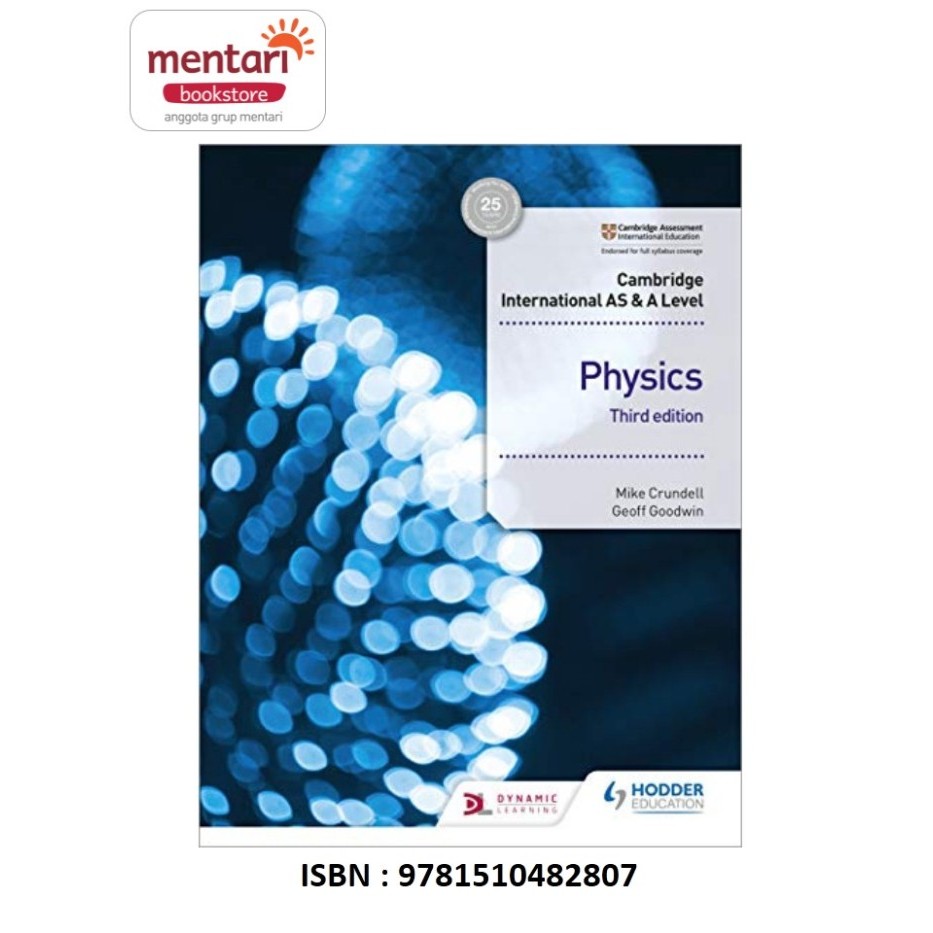

TERBARU Cambridge International AS&A Level Physics Students Book 3rd ED
