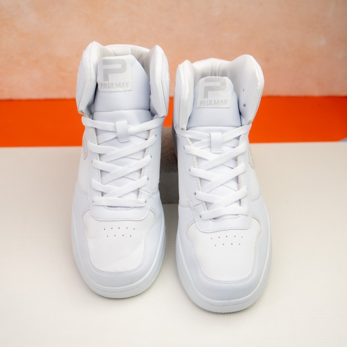 PAULMAY - SEPATU SNEAKERS PRIA LISBON HIGH - WHITE