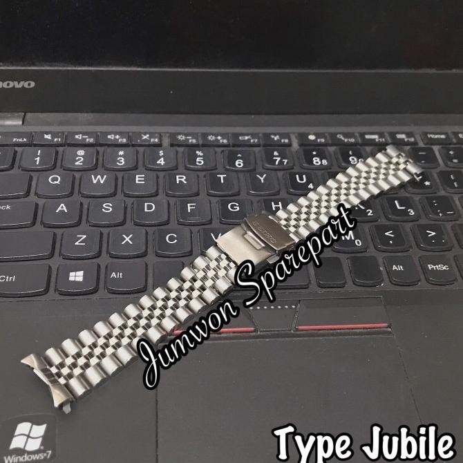 Strap Rantai Tali Jam Tangan Seiko Divers 22 Mm Stainless Original