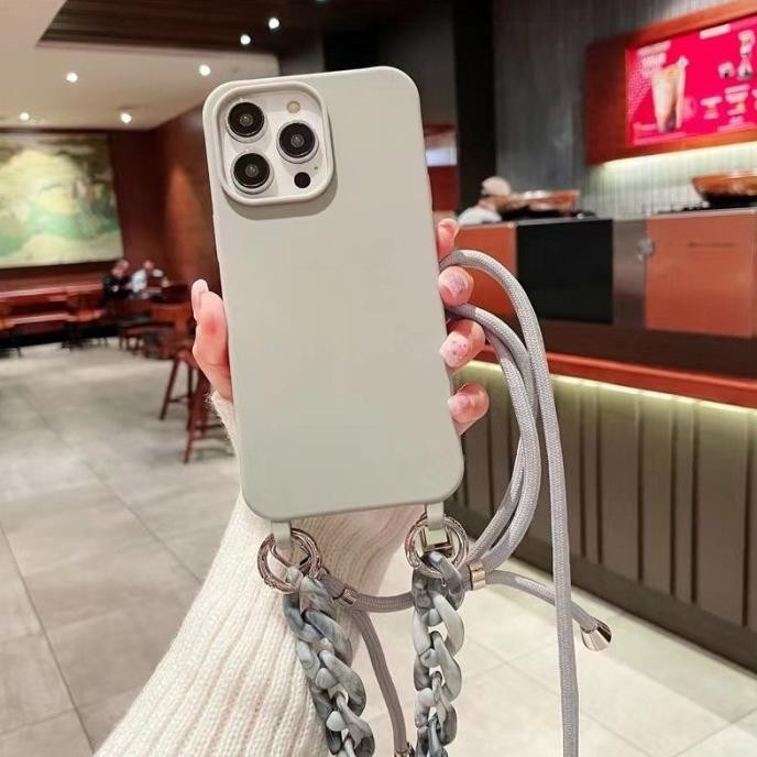 Sling Lanyard Rantai Premium Case Iphone 11 13 Pro Max 13 Mini Original