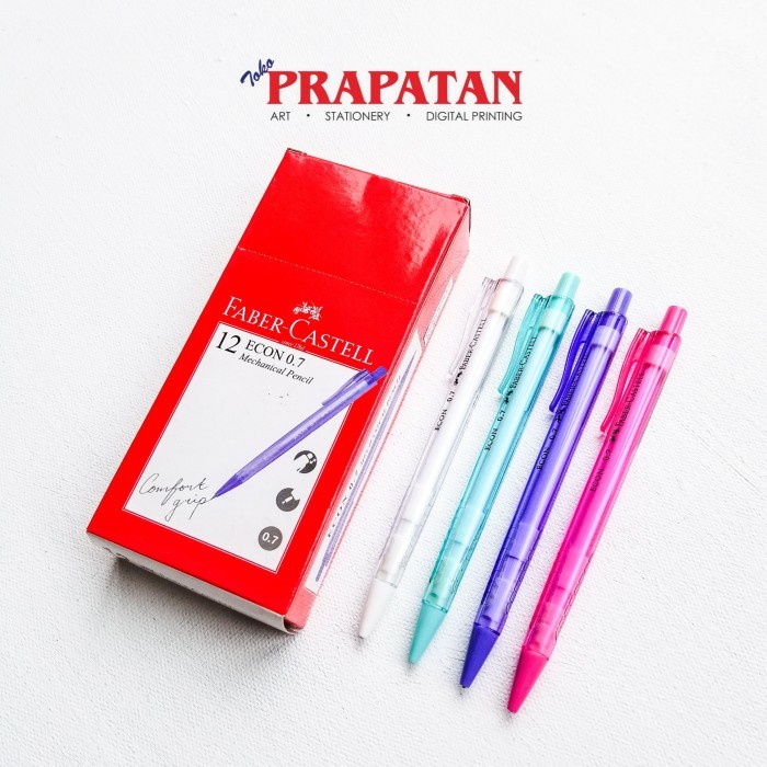 

Faber Castell Mechanical Pencil Econ 0.7 / Pensil Mekanik