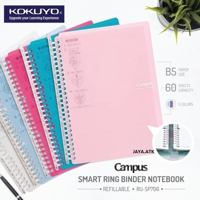 

Terlaris Binder Note B5 Buku Ring 26 Lubang Tipis Kokuyo Sp706 60 Lbr Warna Ready Stok