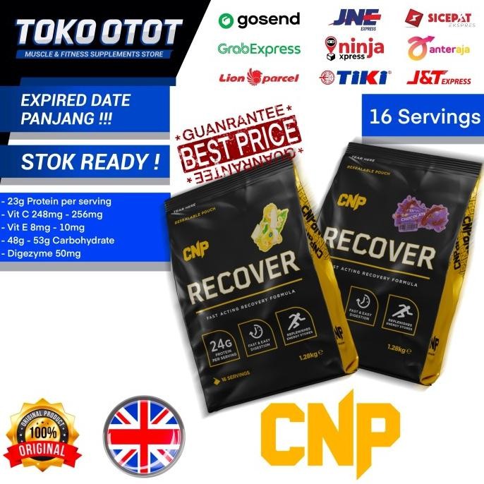 

BARU CNP RECOVER POST WORKOUT POWDER DRINK 16 SERVINGS 1.28KG RECOVERY POWDER DRINK SUPLEMEN GYM SUPLEMEN FITNESS IMPORT CNP PROFESSIONAL MADE IN UK