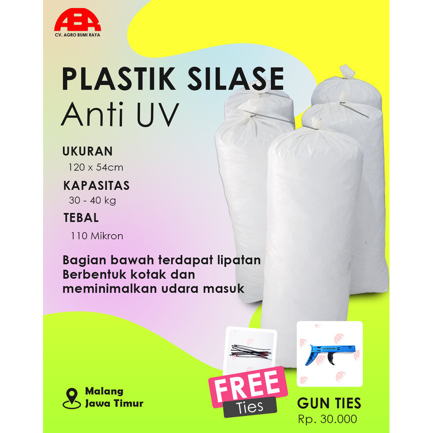 Kantong plastik silase tebon