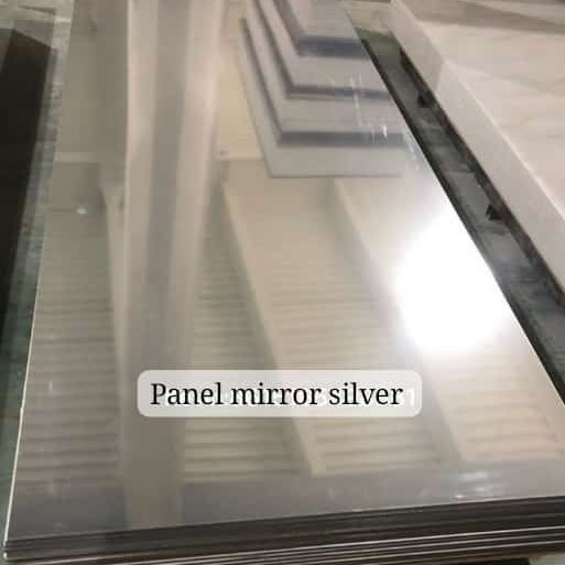 WALL PANEL MIRROR GOLD WALL PANEL KACA PET MIRROR SERIES