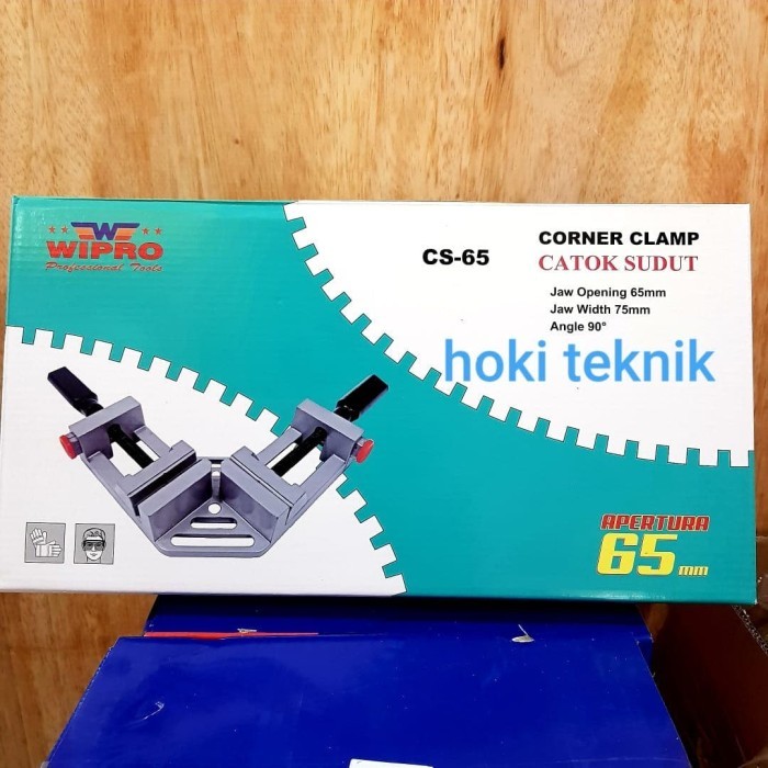 Catok Penjepit Sudut Corner Clamp Ragum Siku Wipro