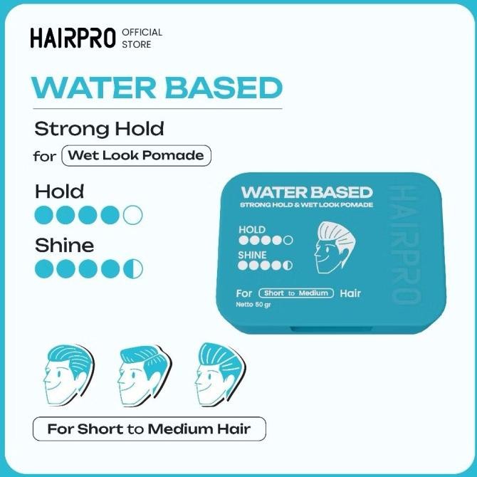 

BARU HAIRNERDS PROFESSIONAL WATER BASED POMADE HAIR POWDER BASE WATERBASED