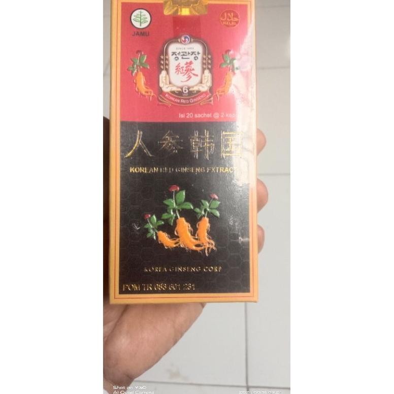 

Terbaru Ginseng Red Korea 20 Sacset