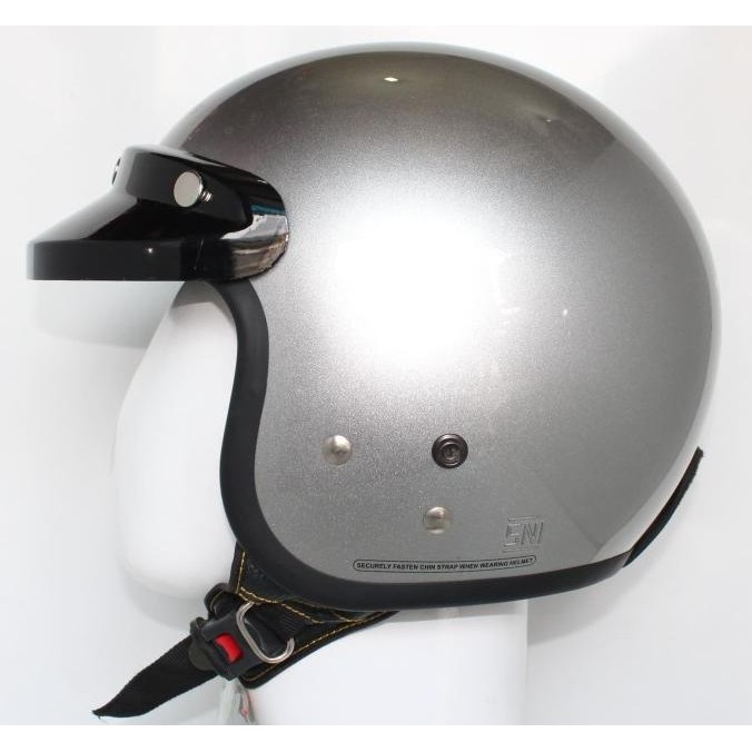 HELM CARGLOSS RETRO SILVER ORIGINAL Terlaris