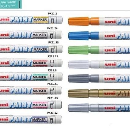 

PX21 PX-21 UNI PAINT MARKER SPIDOL ( PERMANENT ) MITSUBISHI ORIGINAL Termurah