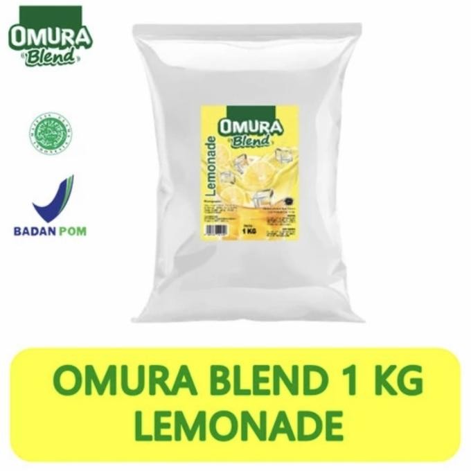 

BARU OMURA BLEND BUBBLE DRINK POWDER MINUMAN SERBUK RASA LEMONADE 1KG 10LTR