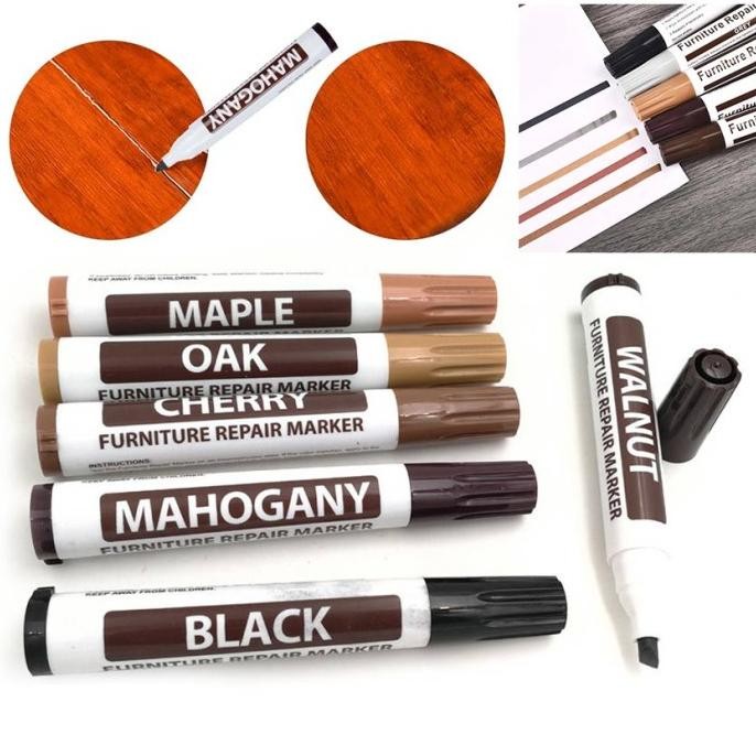 

12 pcs Spidol Kayu Furniture Penghilang Goresan Perabot spidol furniture Set 6 pcs Spidol Kayu Furniture Penghilang Goresan Perabot Termurah