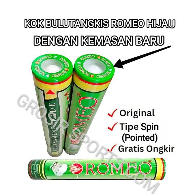 Sale Kok /Shuttlecock Romeo Hijau Original