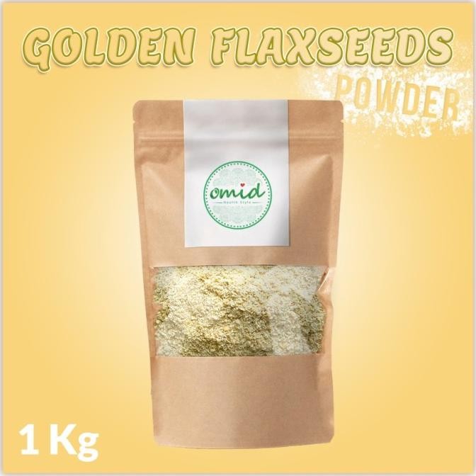 

BARU [ 1 KG ] - GOLDEN FLAXSEED POWDER | TEPUNG BIJI RAMI EMAS