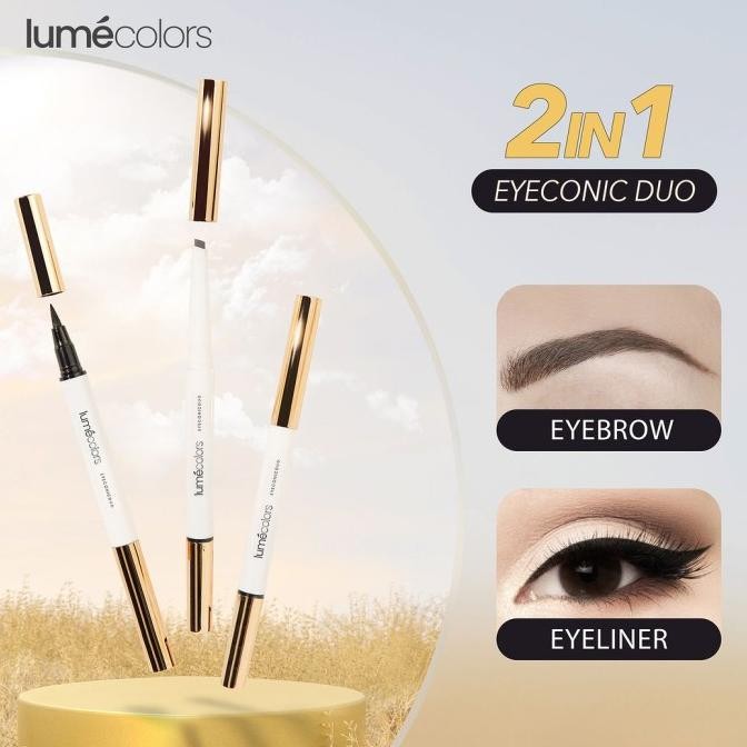

Lumecolors Pensil Alis Liner Spidol Alis Eyebrow Mekanik Premium Grey Termurah