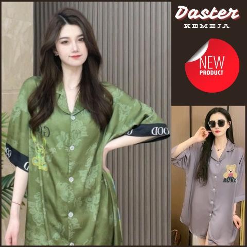 Lingerie Sexy Kimono Kemeja Premium Import Satin Silk