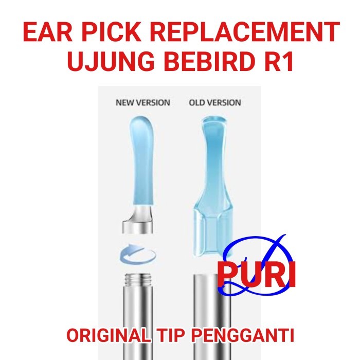 TERBARU Bebird R1 Ear Scoop Refill Replacement BISA GOSEND