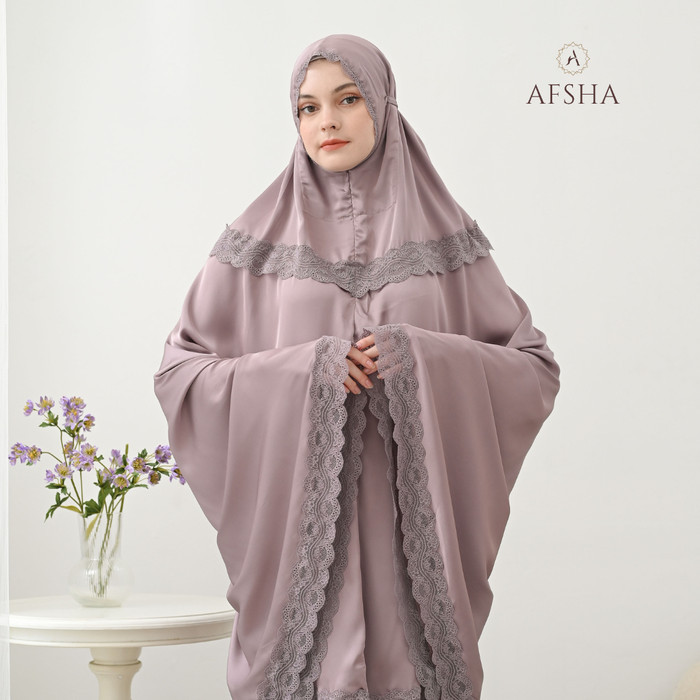 MUKENA SHANUM SERIES AFSHA HAMPERS WITH BOX