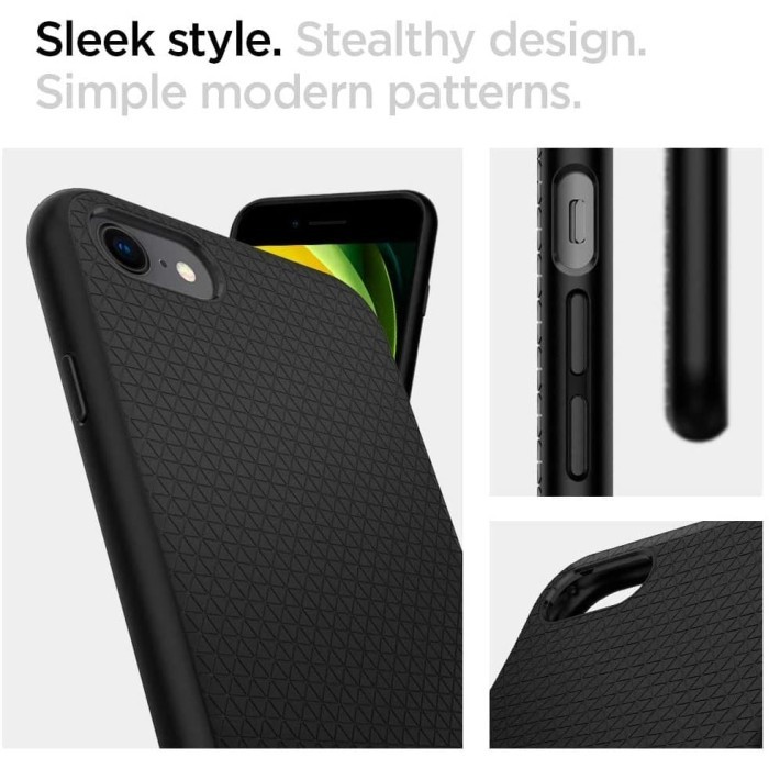 Case iPhone SE 2020 / 8 / 7 Spigen Liquid Air Silicone Softcase Casing