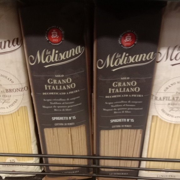 

la molisana pasta spaghetti 500 gr/grana italiano/pasta gandum