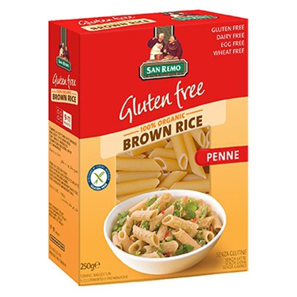 

HOT SALE! San Remo Brown Rice Penne 250 g