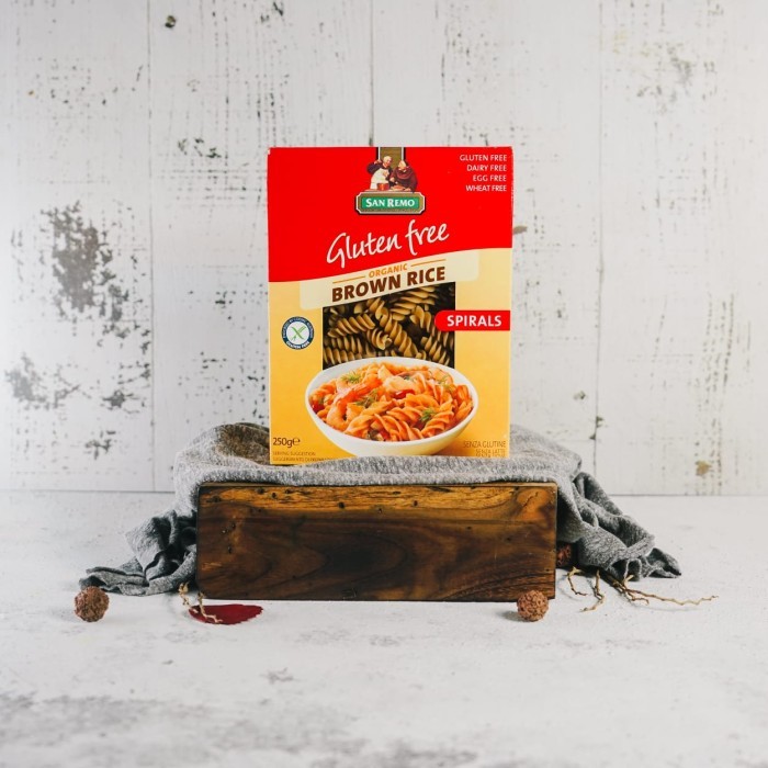 

TERBARU! SANREMO - BROWN RICE SPIRALS 250GR