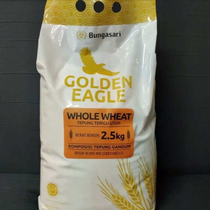 

1 CARTON Bungasari Golden Eagle Whole Wheat 2,5 kg (6x2.5kg)