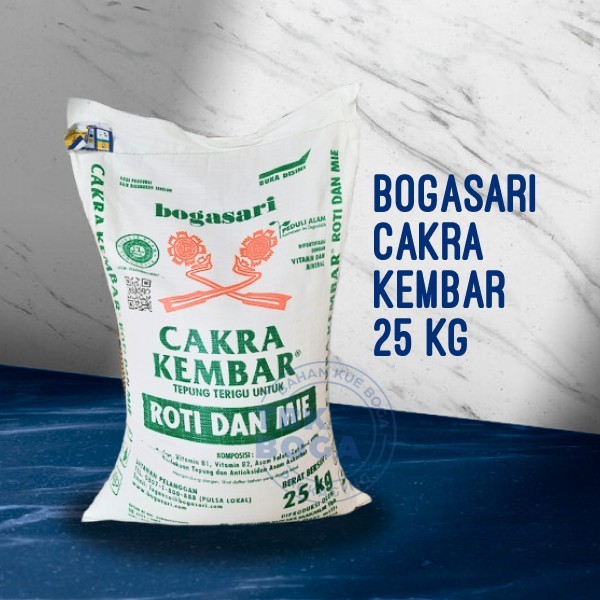 

Tepung Cakra Kembar 25 Kg Ekonomis Bogasari