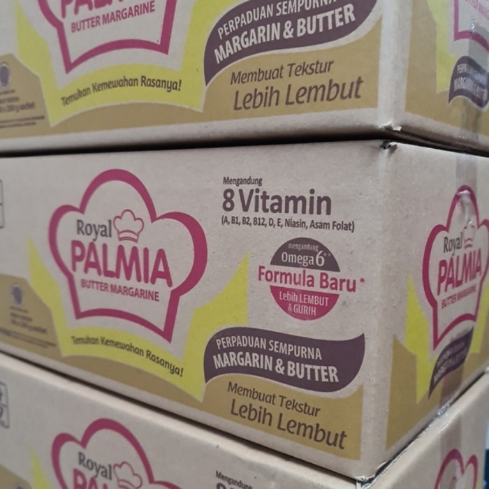 

margarine palmia royal butter 200 gr dus 200gr x 60 pcs