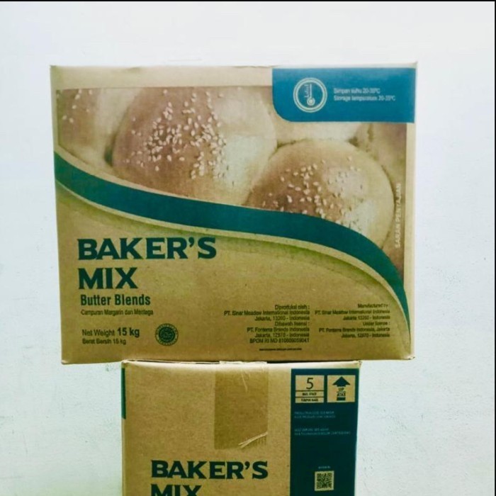 

Bakers Mix Butter Blends ukuran 15 Kg
