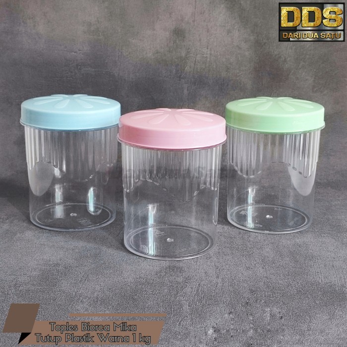 BERAGAM TOPLES KUE KERING KACANG PERMEN AKLIRIK MIKA TUTUP PLASTIK DRAT 1 KG ZXY78
