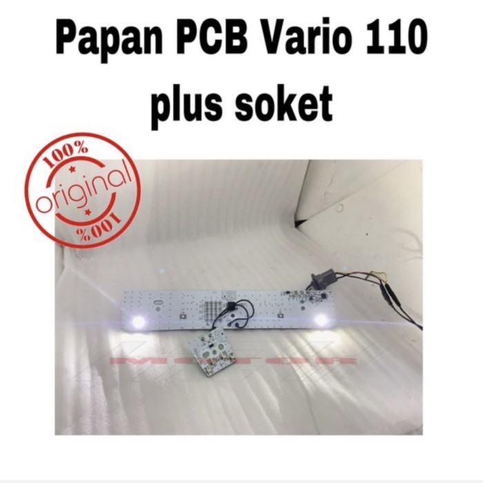 Mesin Papan Pcb Soket Lampu Depan Led Vario 110 Vario110 Led Original Barang Langka