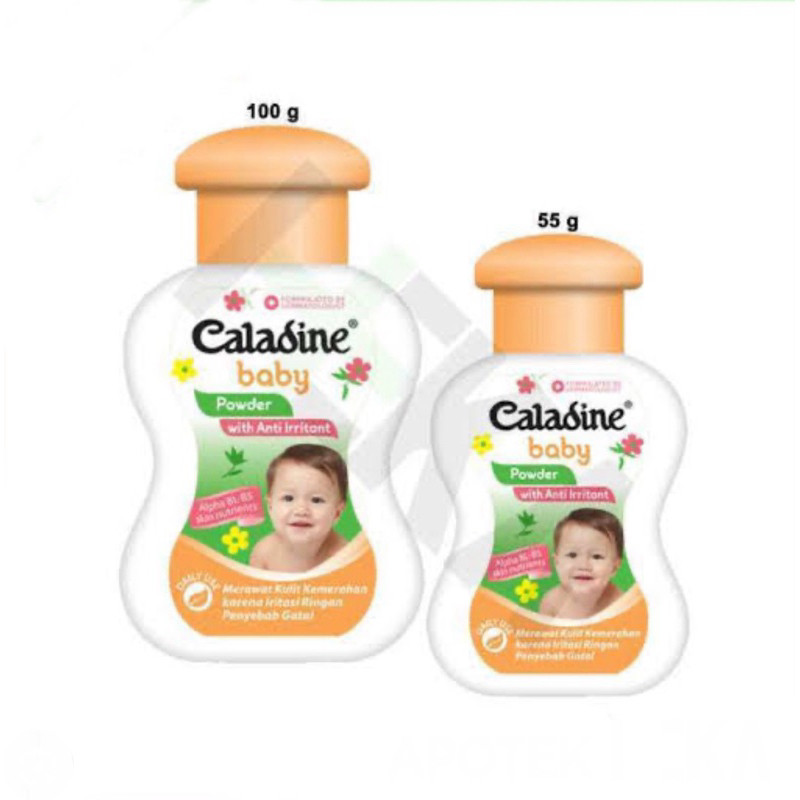 Caladine Baby Powder 55 gr & Caladine Baby Powder 100 gr