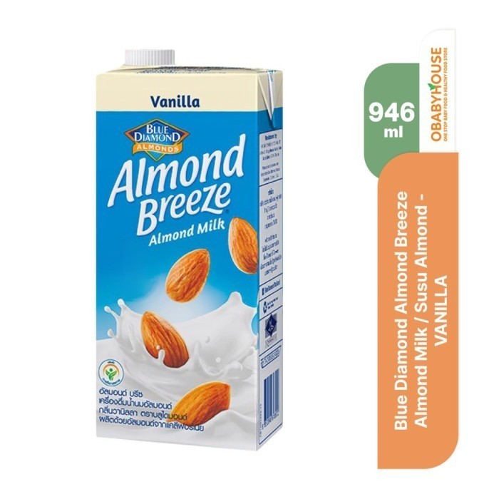 

TERLARIS TERLARIS TERLARIS BLUE DIAMOND ALMOND BREEZE ALMOND MILK / SUSU ALMOND 946ML - VANILLA