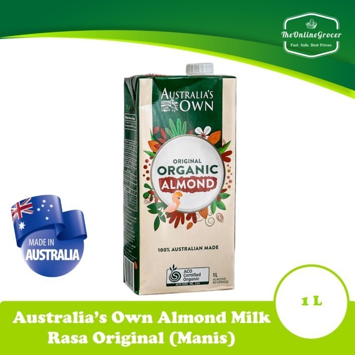 

TERLARIS TERLARIS TERLARIS AUSTRALIA'S OWN ORGANIC ALMOND MILK - SUSU KACANG ALMOND 1L MURAH!!!