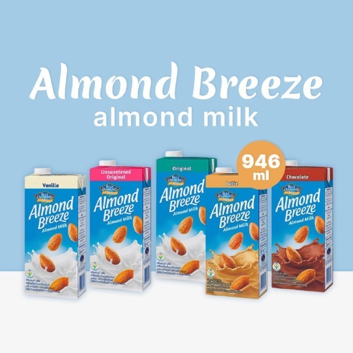 

TERLARIS TERLARIS TERLARIS BLUE DIAMOND ALMOND BREEZE ALMOND MILK / SUSU ALMOND 946 ML MURAH!!!
