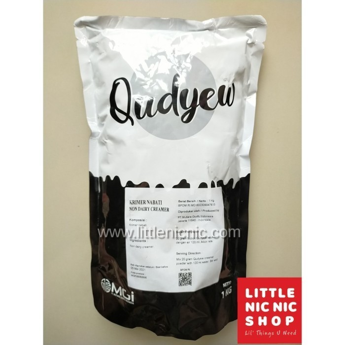 

TERLARIS TERLARIS TERLARIS QUDYEW NON DAIRY CREAMER 1 KG KRIMER NABATI MURAH!!! MURAH MURAH MURAH