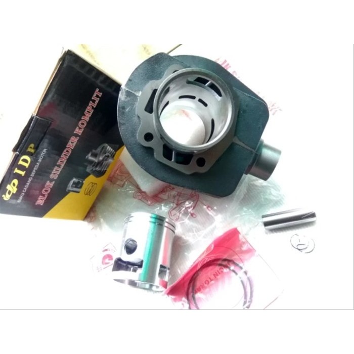 Cylinder Blok Block Boring Silinder Seher Komplit Set Vespa Lubang 5 Exclusive Excel Pxe Px Merk Idp