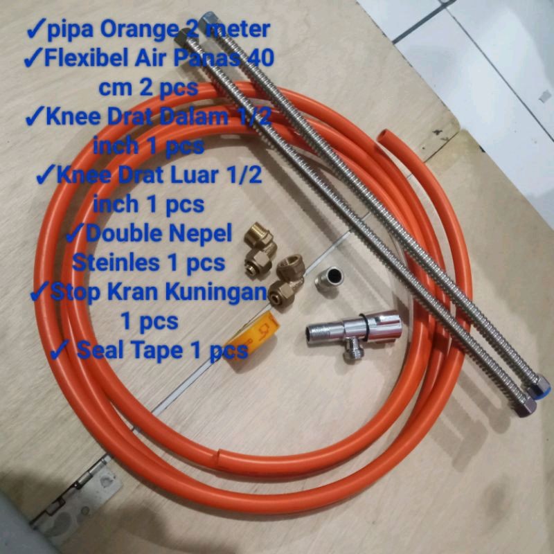 Acesories Water Heater Aksesoris Water Heater Instalasi Water Heater Listrik Komponen Water Heater