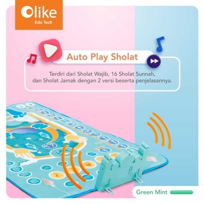 Olike New Smart Sajadah Versi 2 Original Olike Garansi Resmi Sajadah