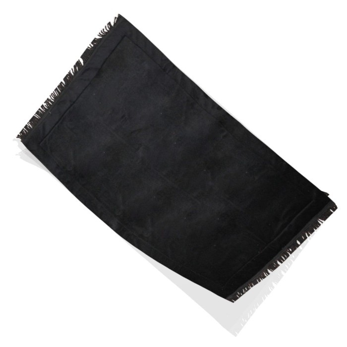 Sajadah Polos Hitam