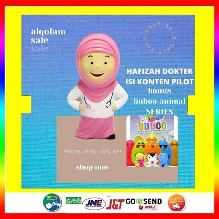 Boneka Hafiz Hafizah Junior Hafiz Doll Junior Dokter Dan Pilot