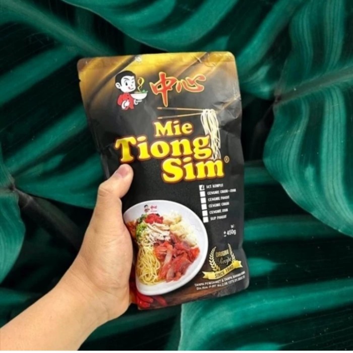 

(:(:(:(] Mie Bakmi Tiong Sim Legendaris Frozen Pack