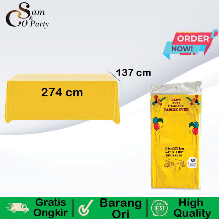 NEW ARRIVAL TAPLAK PLASTIK/ TAPLAK MEJA PLASTIK/ TAPLAK MEJA PLASTIK POLOS ASD85