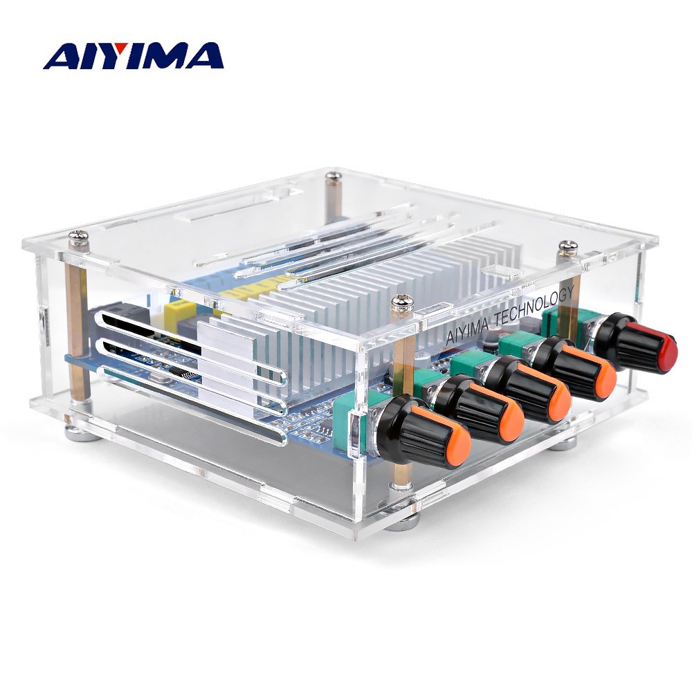 AIYIMA TPA3116 Papan Amplifier Subwoofer 2.1 Saluran Amplifier Audio Bluetooth 5.0 Daya Tinggi DC12V