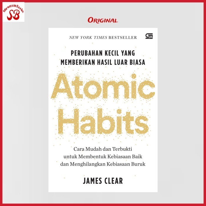 BUKU ATOMIC HABITS ORIGINAL BAHASA INDONESIA