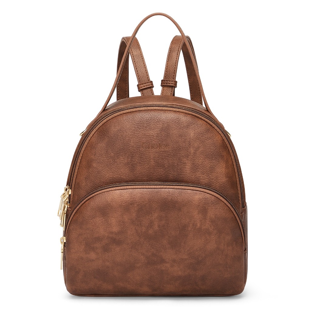 Tas Ransel Wanita Cnoles Tas Bahu Remaja Perempuan Tas Buku Sekolah Tas Travel Wanita Kecil Kulit Se
