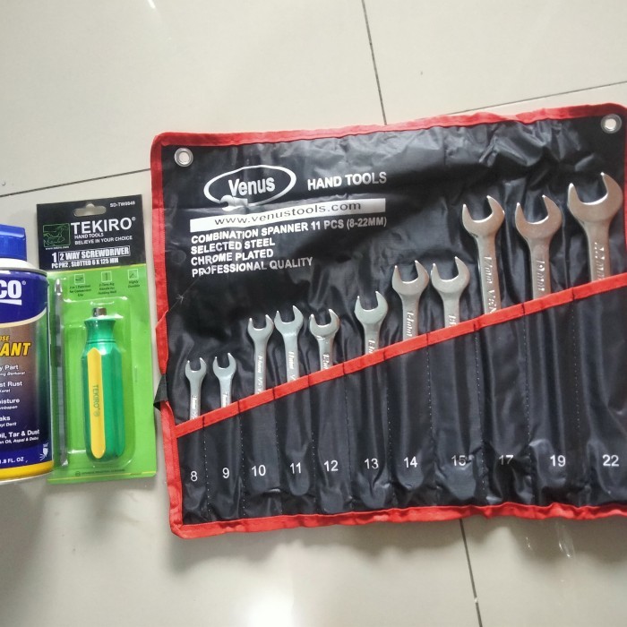 #@#@#@#@] paket hemat ring pas set venus, rexco 50, obeng BB tekiro