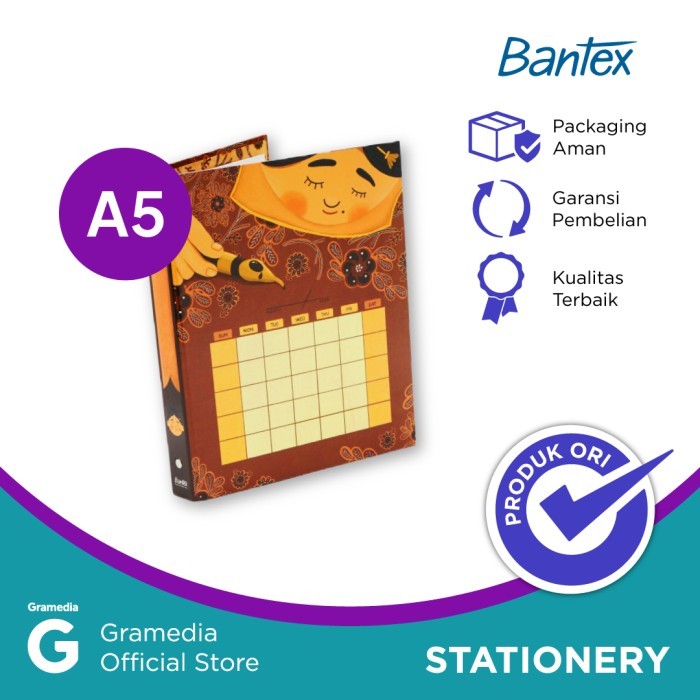 

Sale Gramedia Binder A5 Fancy - Batik